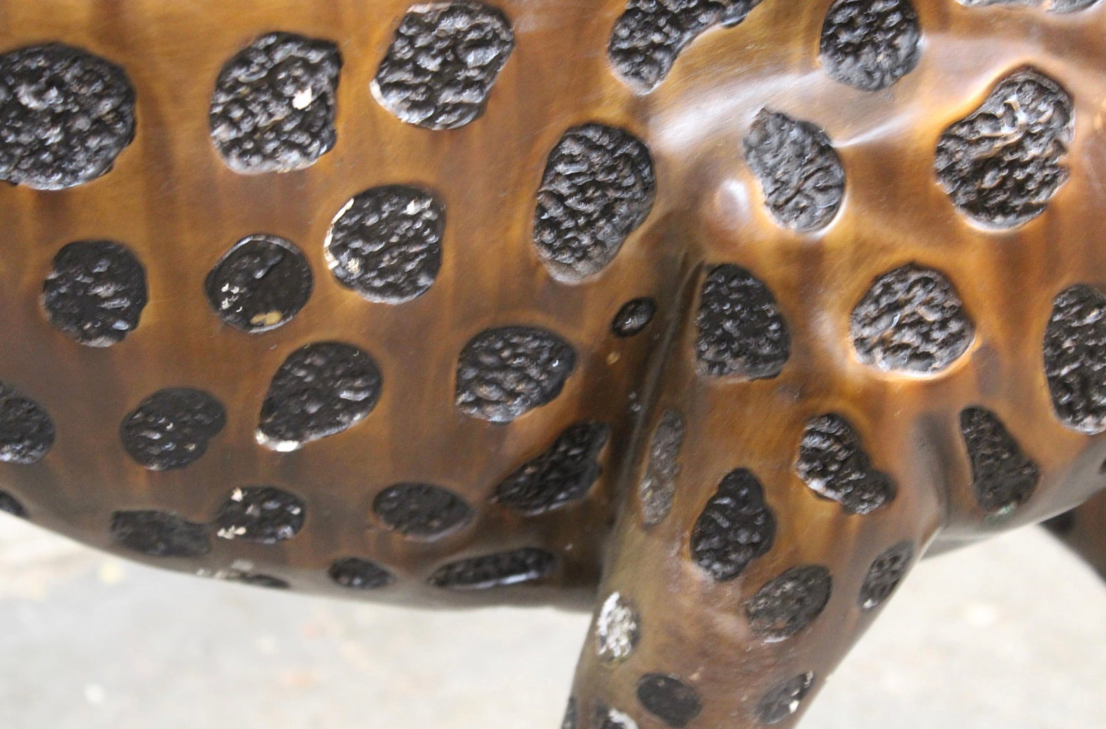 Bronze Cheetah - Five Foot Long - 9