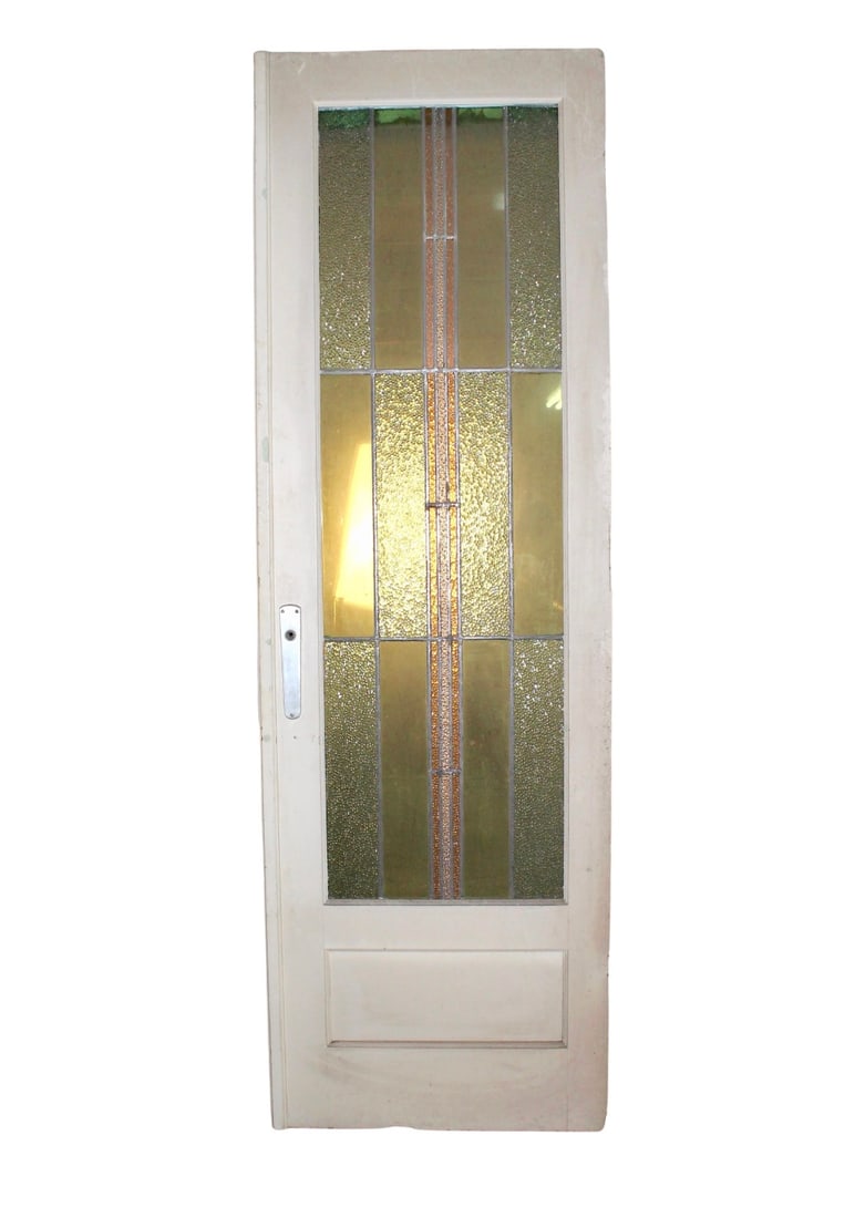 Art Deco Stained Glass Door 27" x 86" (1 of 9)