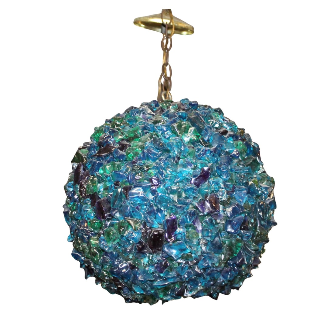 1960s Lucite Chunky Pendant (1 of 5)