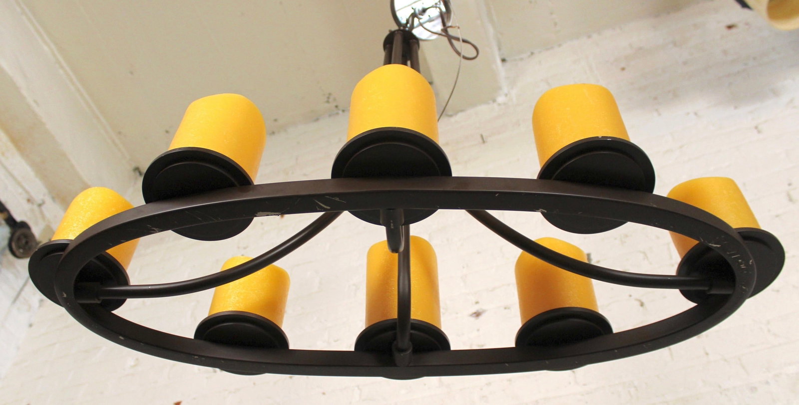 Eight Light Oval Chandelier - 4