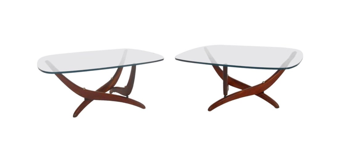Pair of Midcentury Sculptural End Tables by Forest Wilson (1 of 12)
