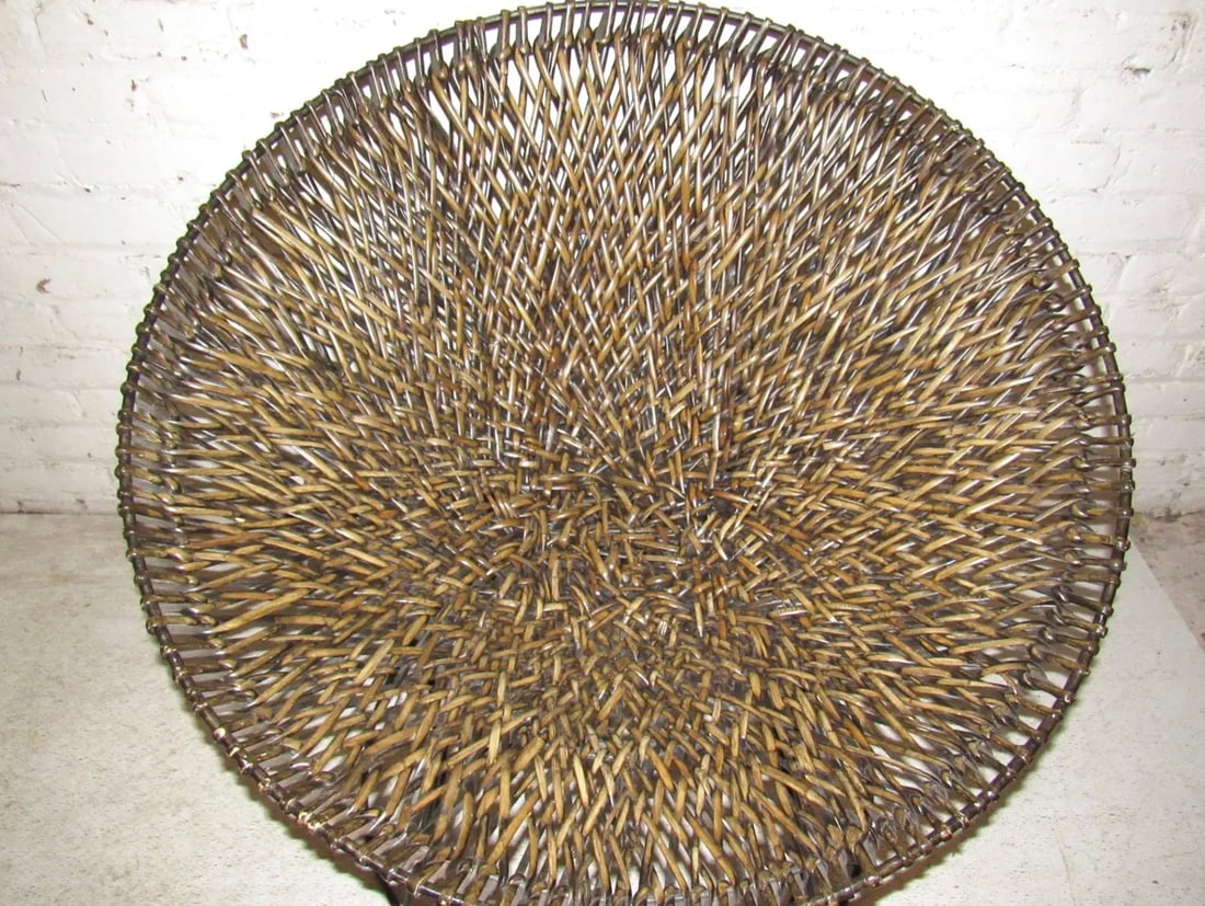 Round Wicker Chair - 7