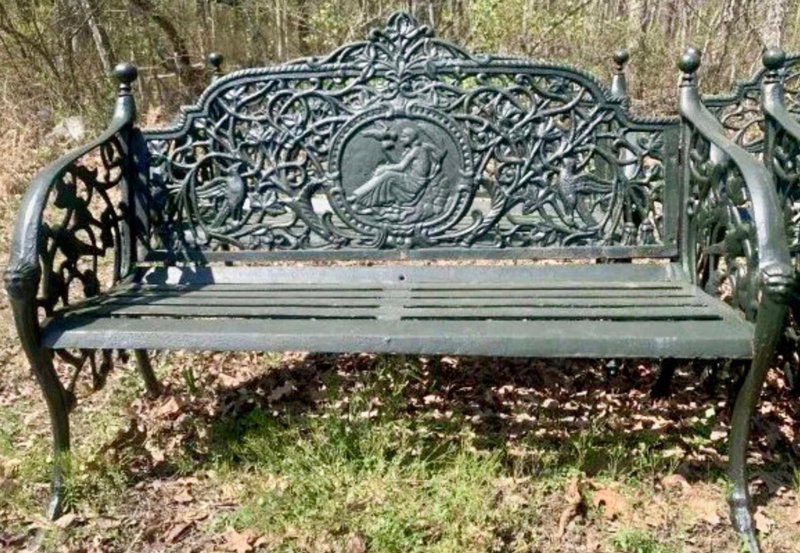 Ornate Park Bench - 2