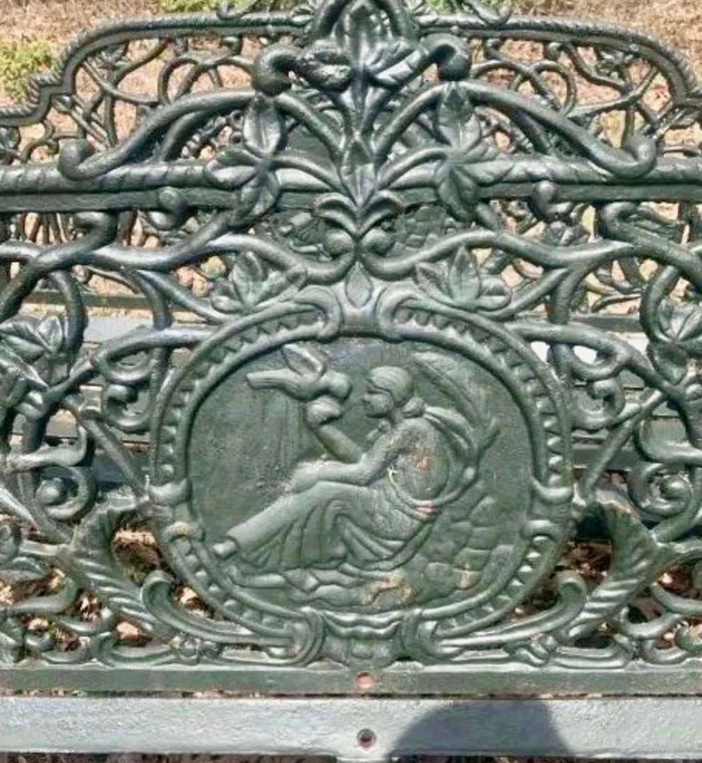 Ornate Park Bench - 4
