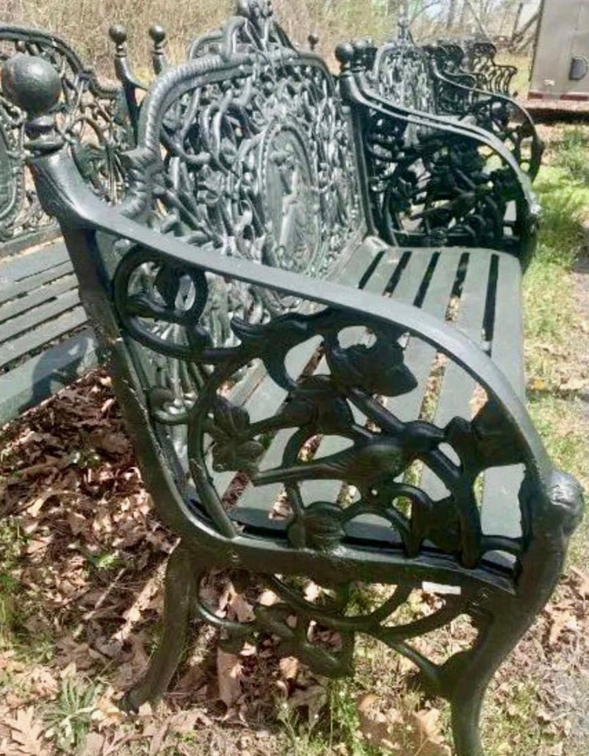 Ornate Park Bench - 5