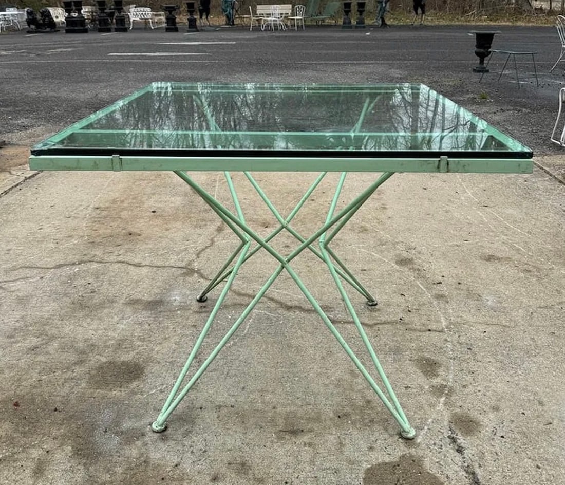 Outdoor Iron Dining Table - 2