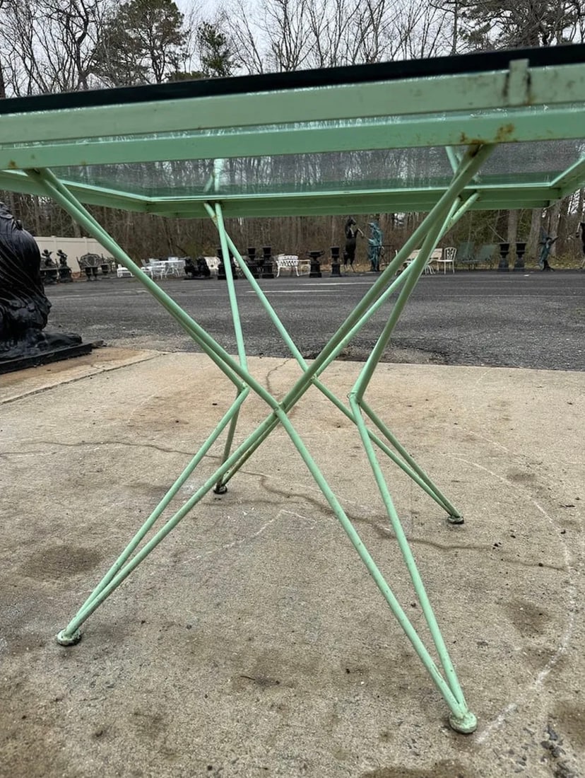 Outdoor Iron Dining Table - 7