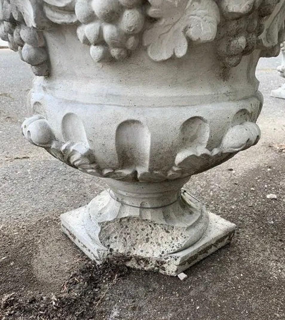 Large Concrete Urns - 3