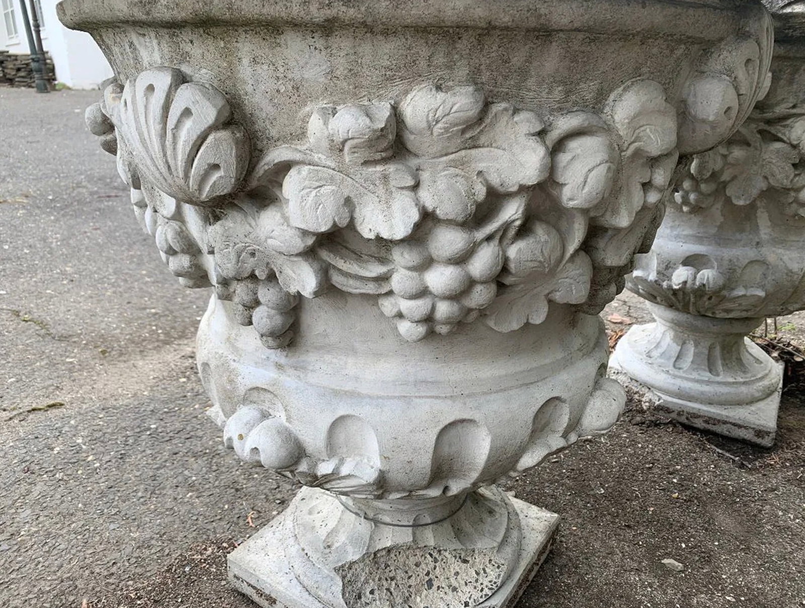 Large Concrete Urns - 5