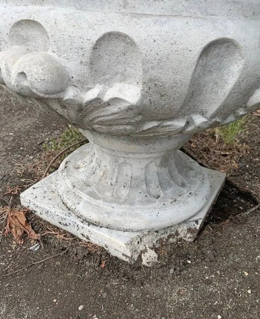 Large Concrete Urns - 8
