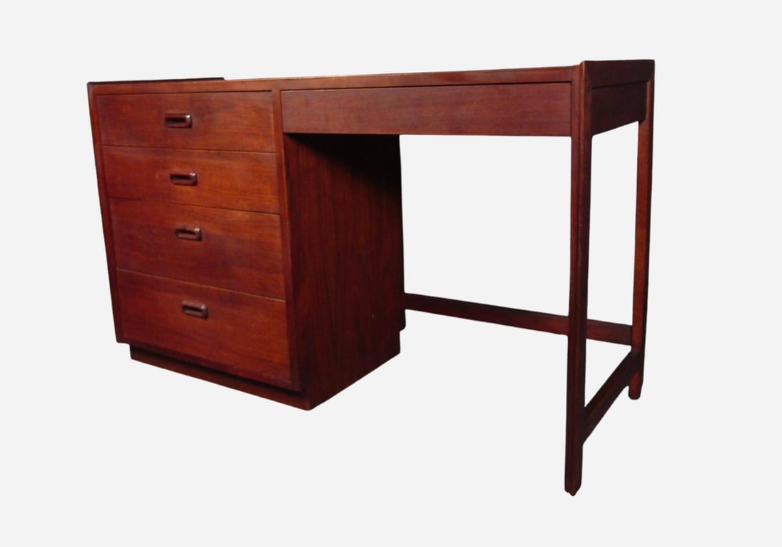Mid-Century Walnut Desk by Founders (1 of 13)