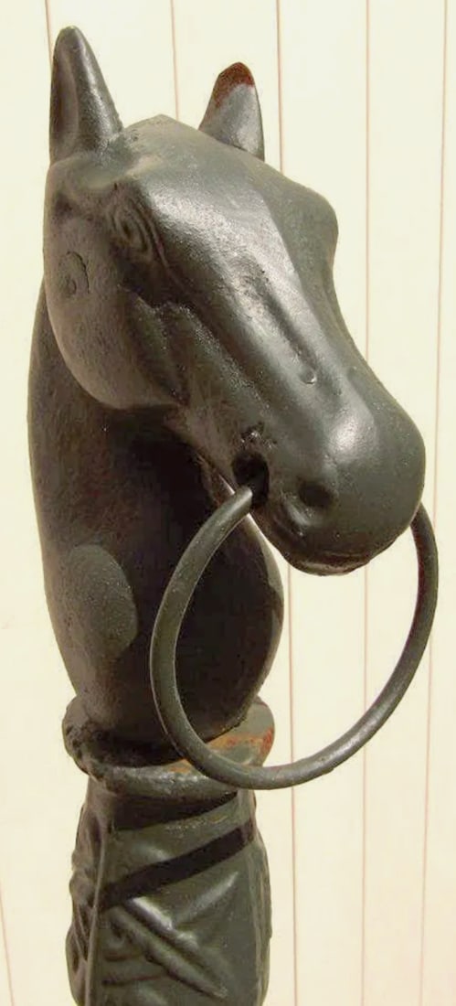 Cast Iron Hitching Post - 3