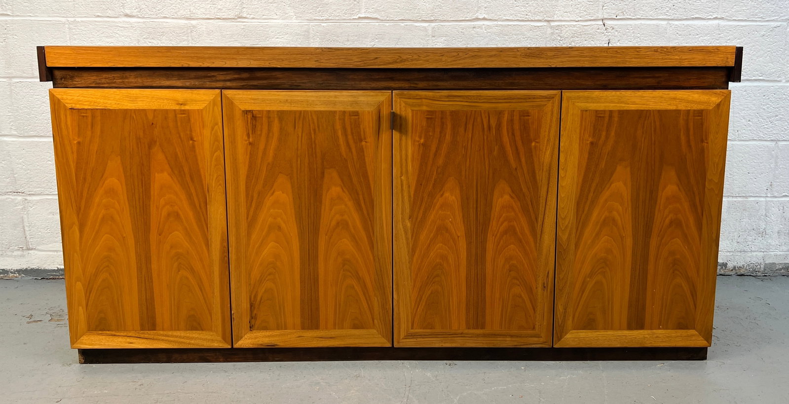 Vintage Modern Figured Wood Buffet (1 of 14)