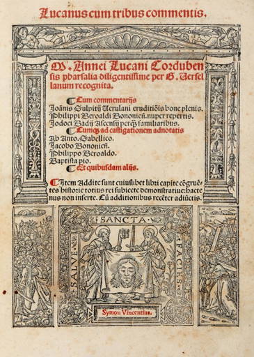 Lucanus Marcus Annaeus, 1519