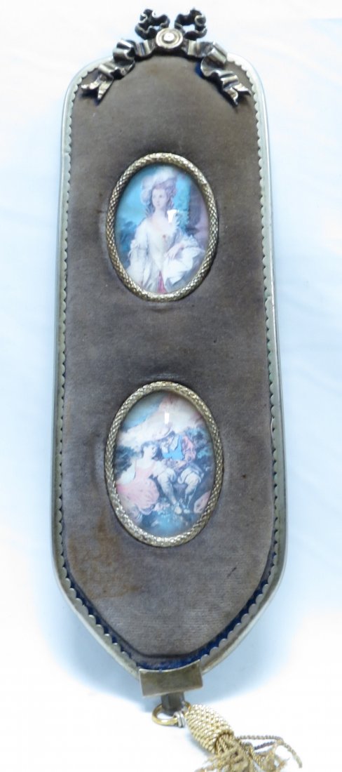 Miniature Hanging Romantic Portraits H-12": Est. Shipping = $ 10 to USA