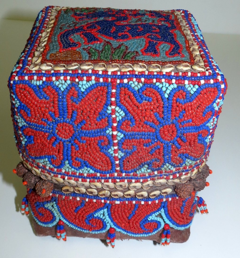 Sumatra Wedding Box Intricate Native Work H: 6": Est Shipping to USA $ 15.00