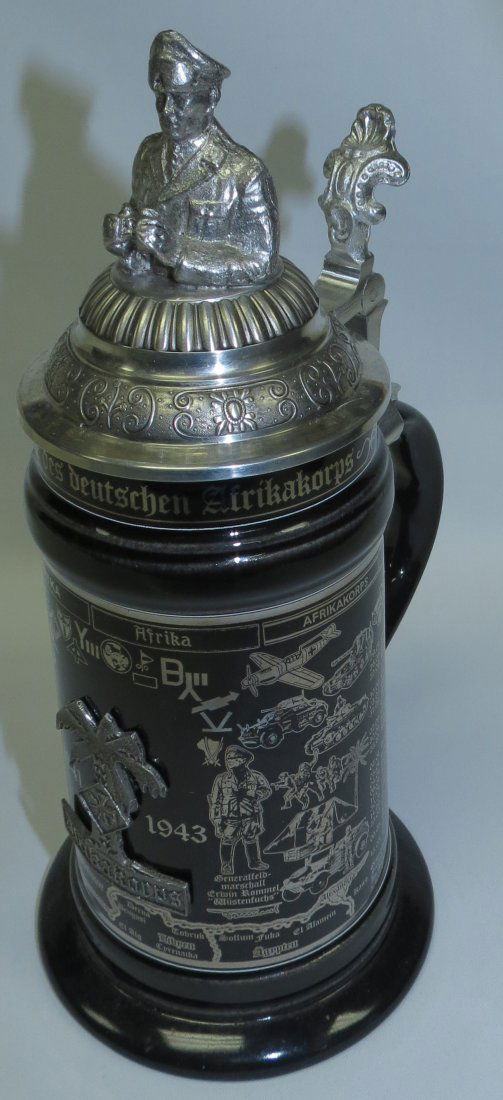 Africa Corps- Germany  Tankard H-10" (1 of 2)