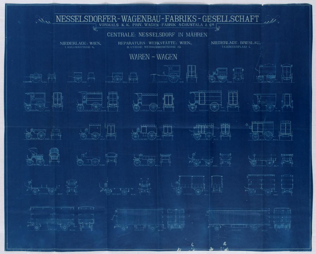 Advertising Poster Nesselsdorfer Wagenbau Carts Cars: Advertising Poster - Nesselsdorfer Wagenbau-Fabriks Gessellschaft - Horse Carts Wall Chart. Tatra is a Czech manufacturer producing vehicles in Kopřivnice. It is owned by the Tatra Truck company,