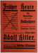 Nazi Propaganda Poster Adolf Hitler