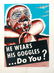 Propaganda Poster He Wears His Goggles Air Force Pilot