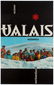 Travel Poster Ski Valais Switzerland Skiing