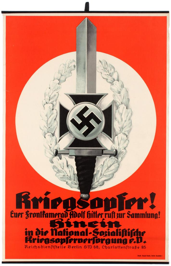 Propaganda Poster Wwii Nazi Germany War Victims Aug 03 2019