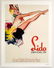 Original Advertising Poster Lido Cabaret Paris Brenet