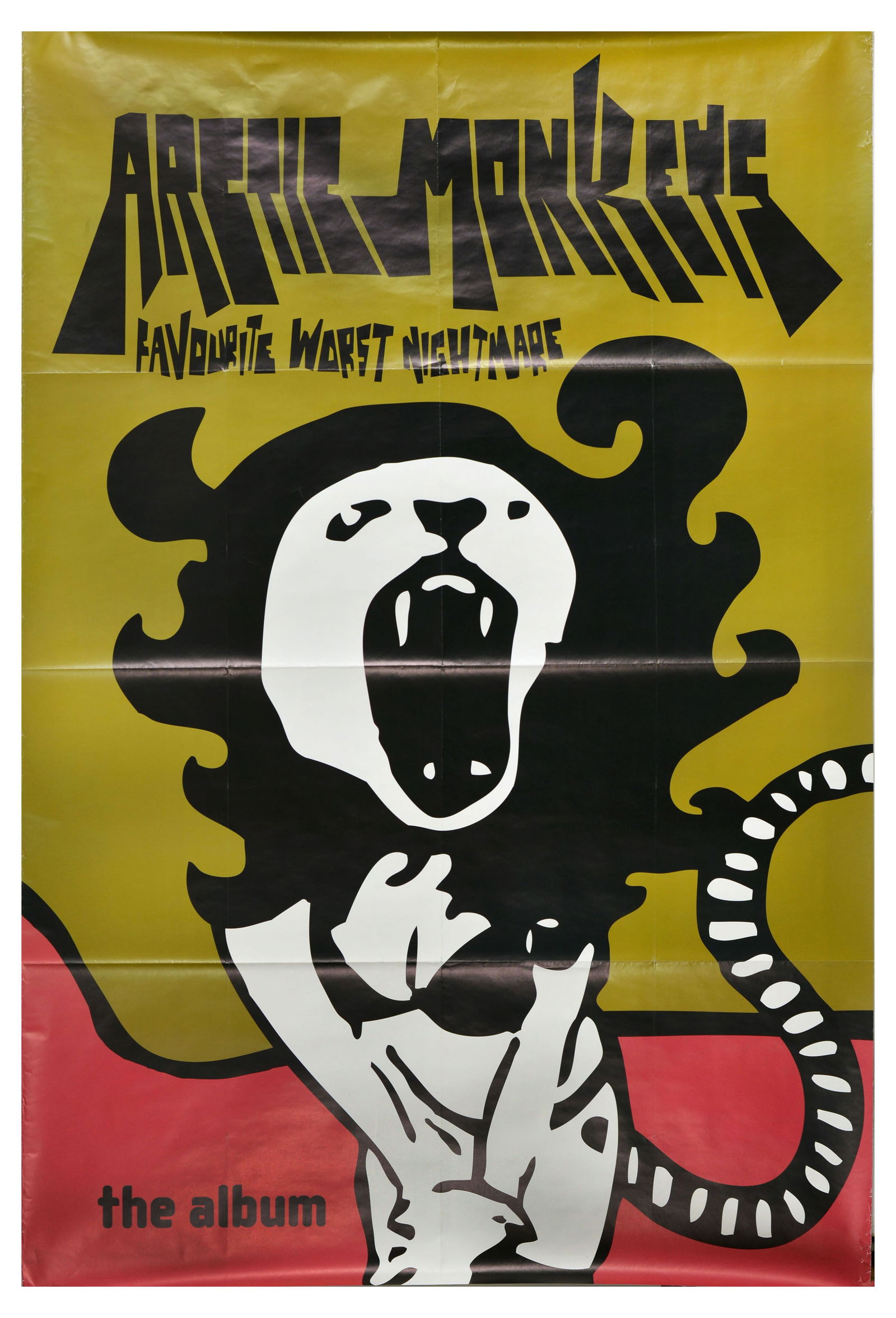 Advertising Poster Arctic Monkeys Album Favourite Worst Nightmare (1 of 1)