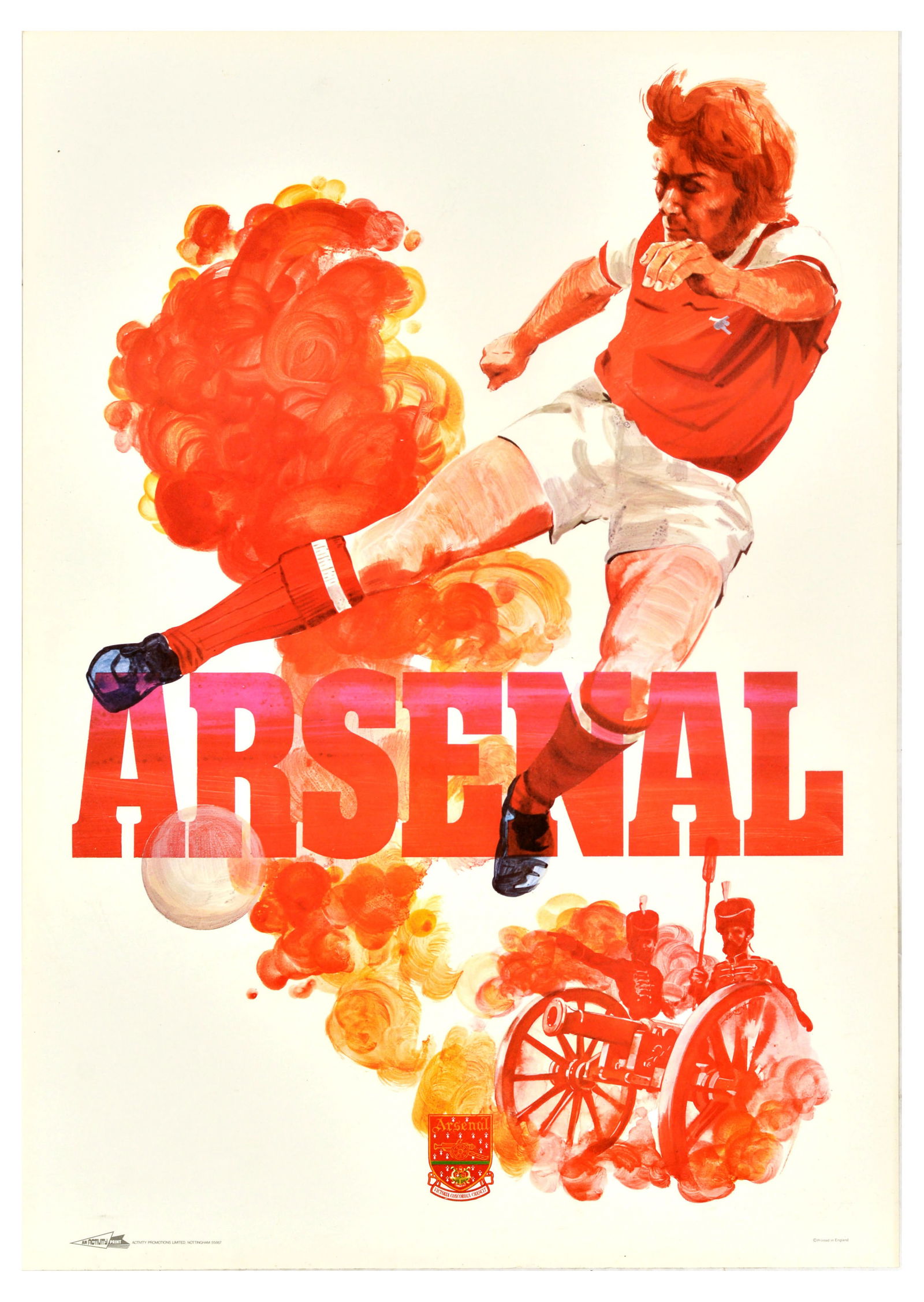 Sport Poster Arsenal FC Football Club The Gunners (1 of 1)