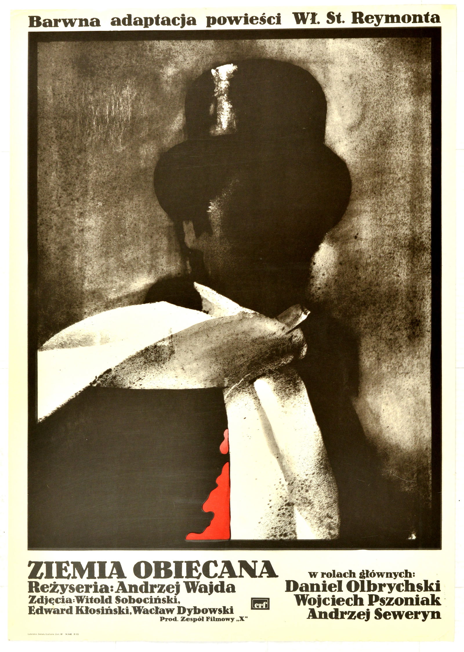 Movie Poster Ziemia Obiecana Polish Design Waldemar Swierzy (1 of 1)