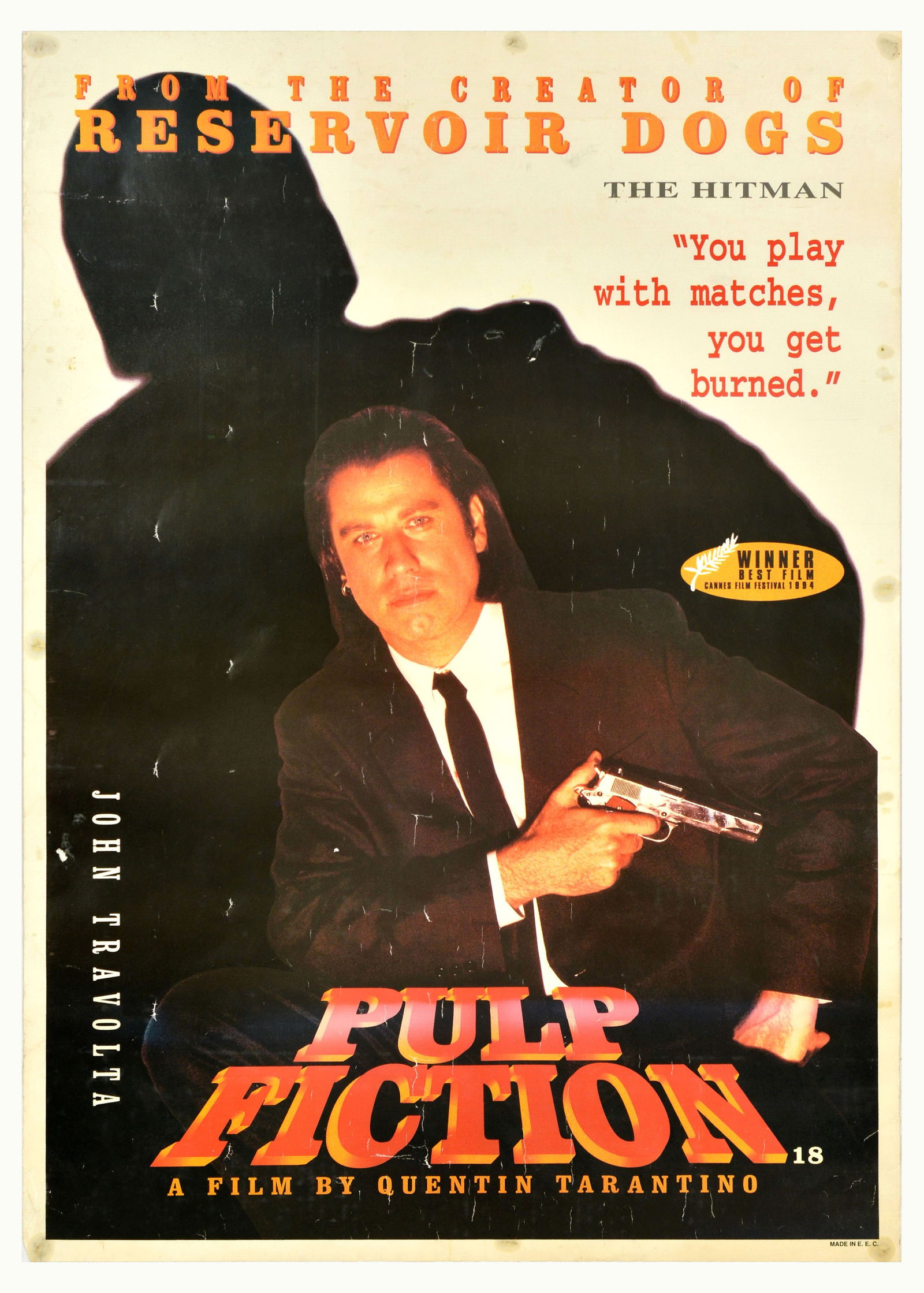 Movie Poster Set Pulp Fiction James Bond Young Warriors Karate Action Jazz Blue Thunder (1 of 9)