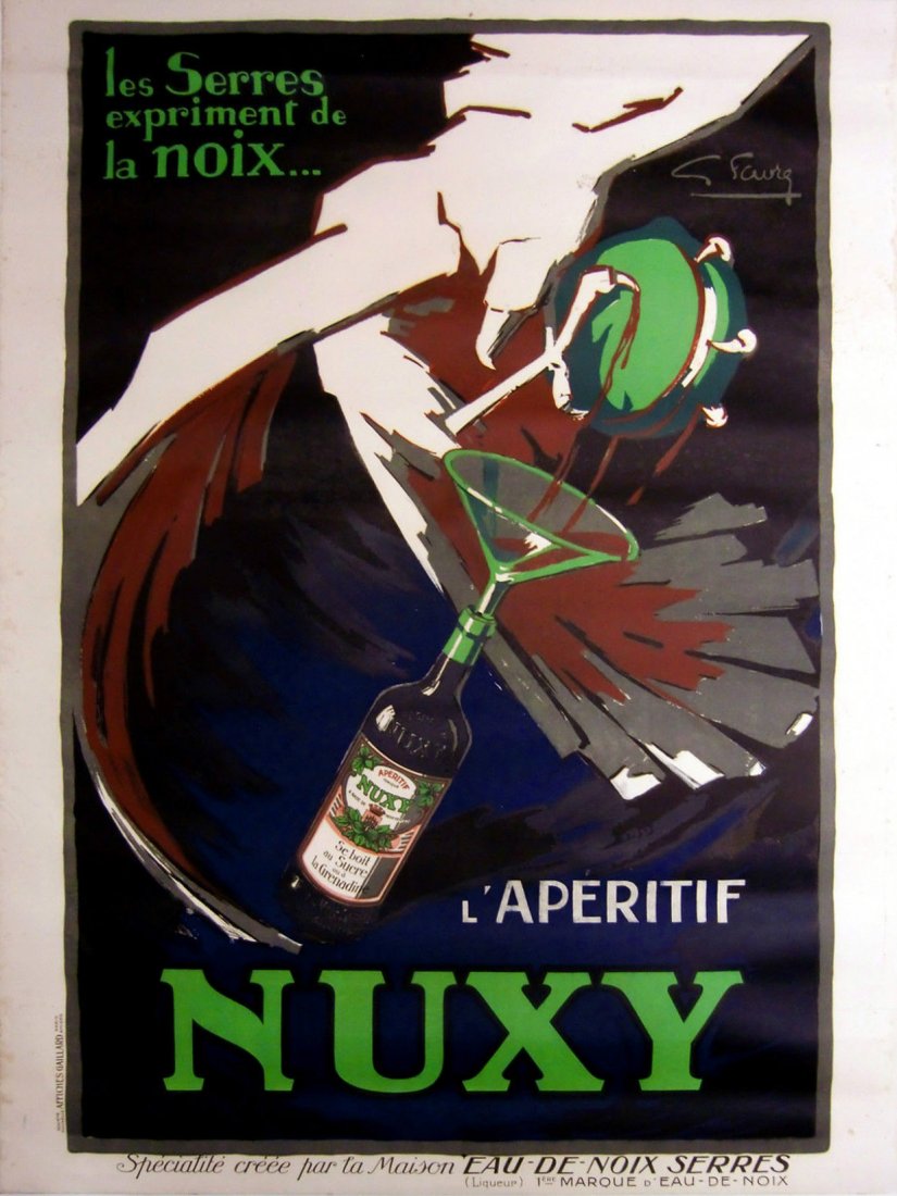 Art Deco Poster Nuxy Eagle by Favre (1 of 1)