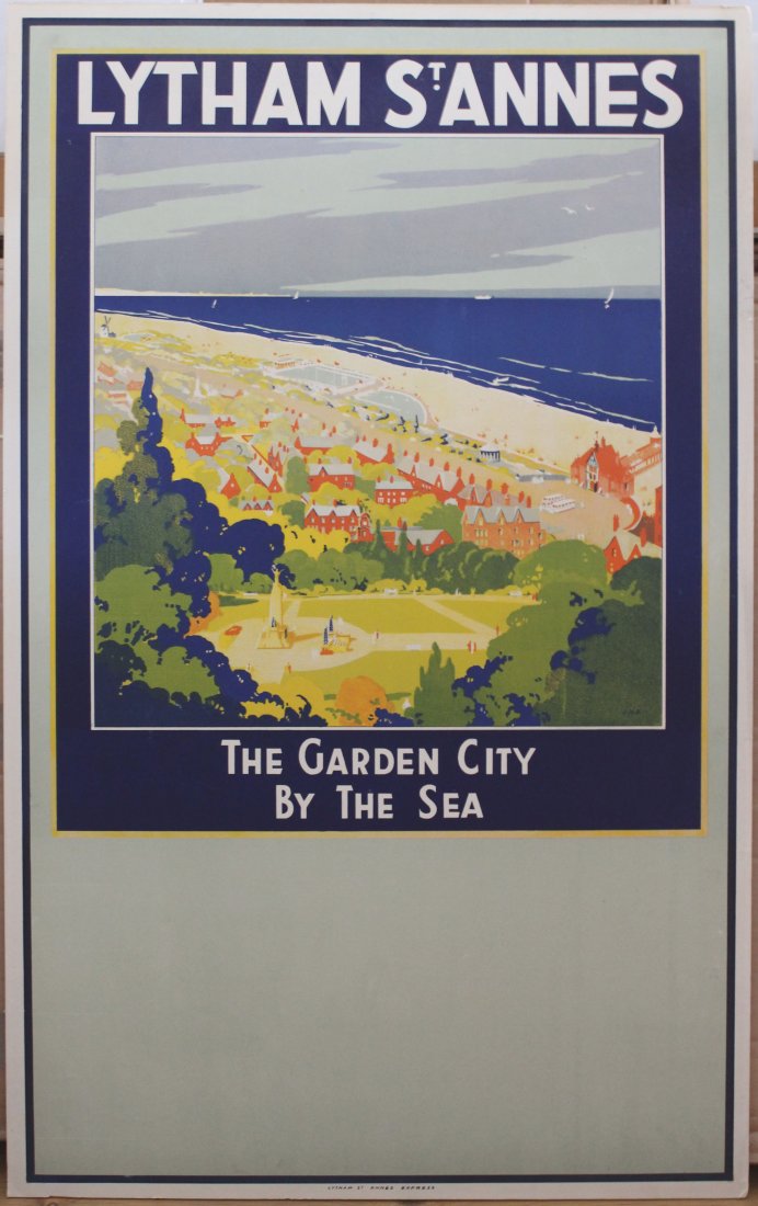 Lytham St Annes Garden City UK Travel poster (1 of 1)