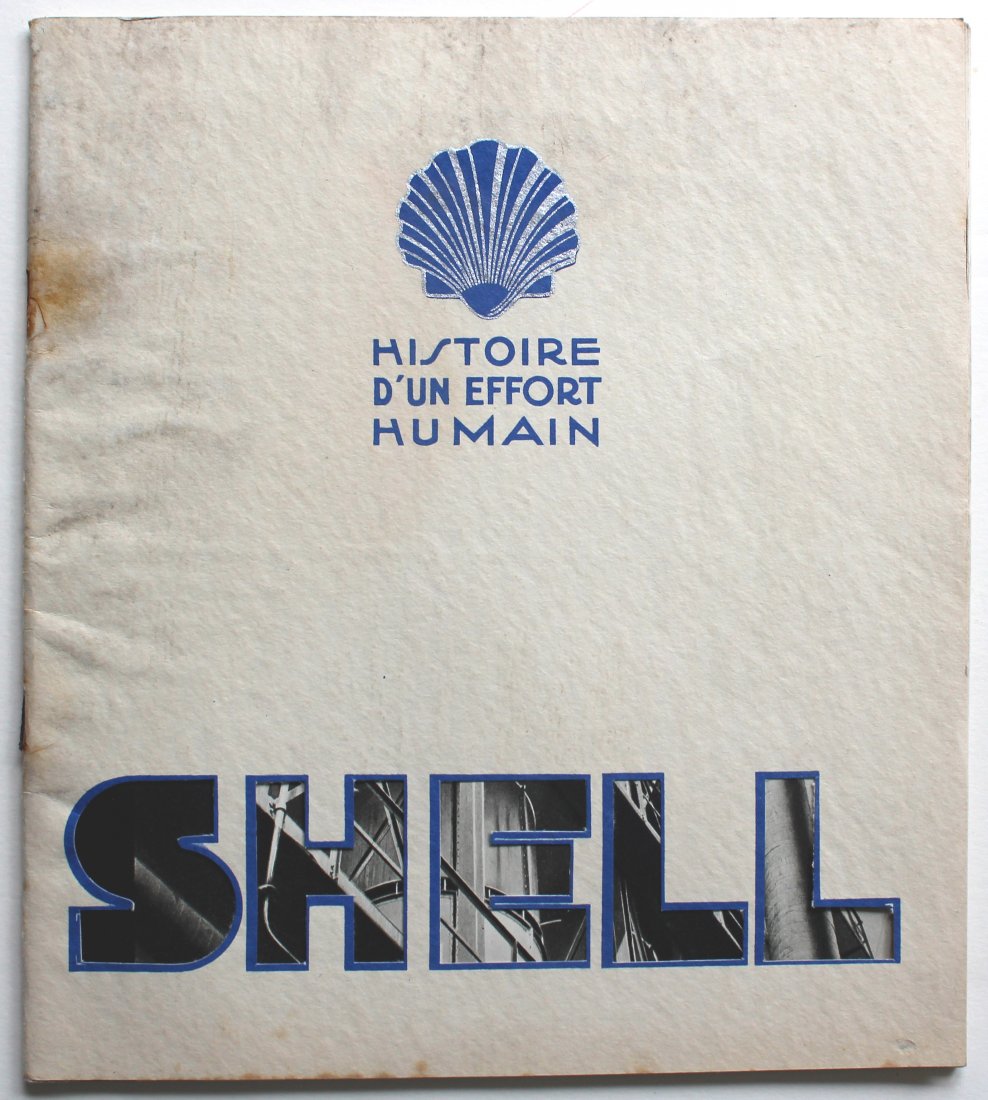 Shell Oil Art Deco Photomontage France 1930 (1 of 10)