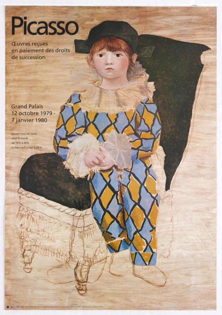 Exhibition Advertising Poster Picasso Grand Palais (1 of 1)