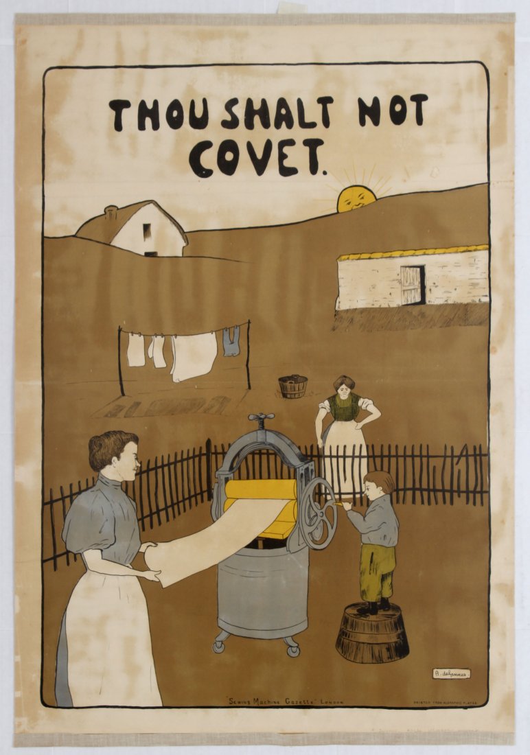 Advertising Poster Washing Machine (1 of 1)