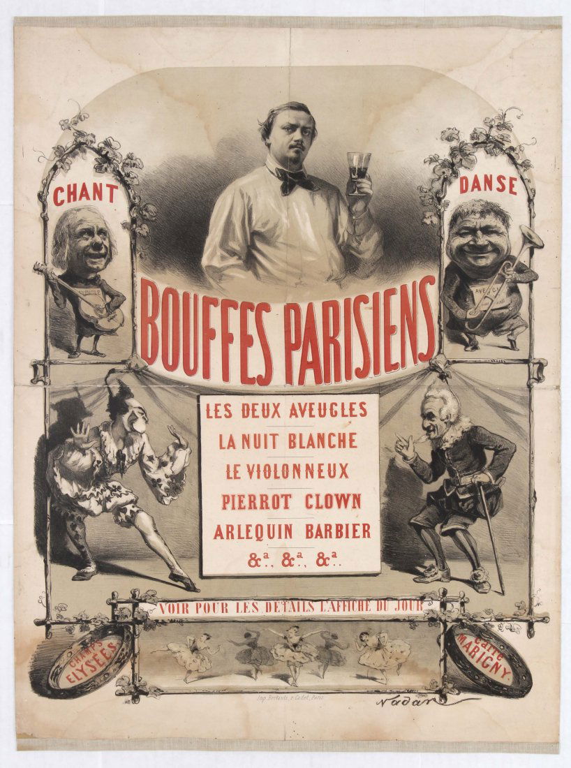 Advertising Poster Parisian Cabaret (1 of 1)