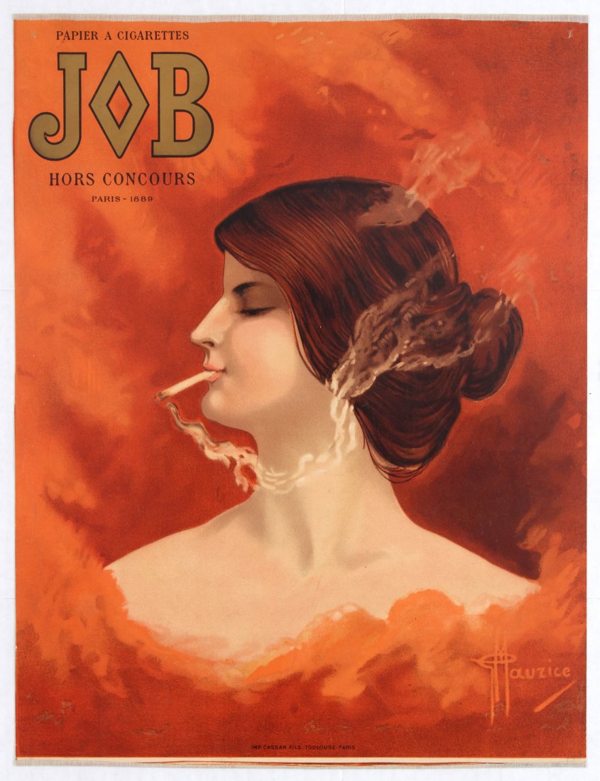 Advertising Poster Cigarette Paper Job (1 of 1)