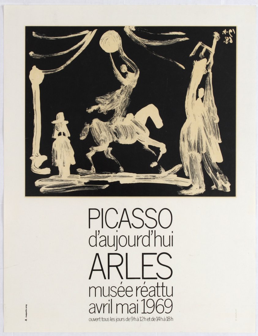 Exhibition Advertising Poster Picasso Arles Museum (1 of 1)