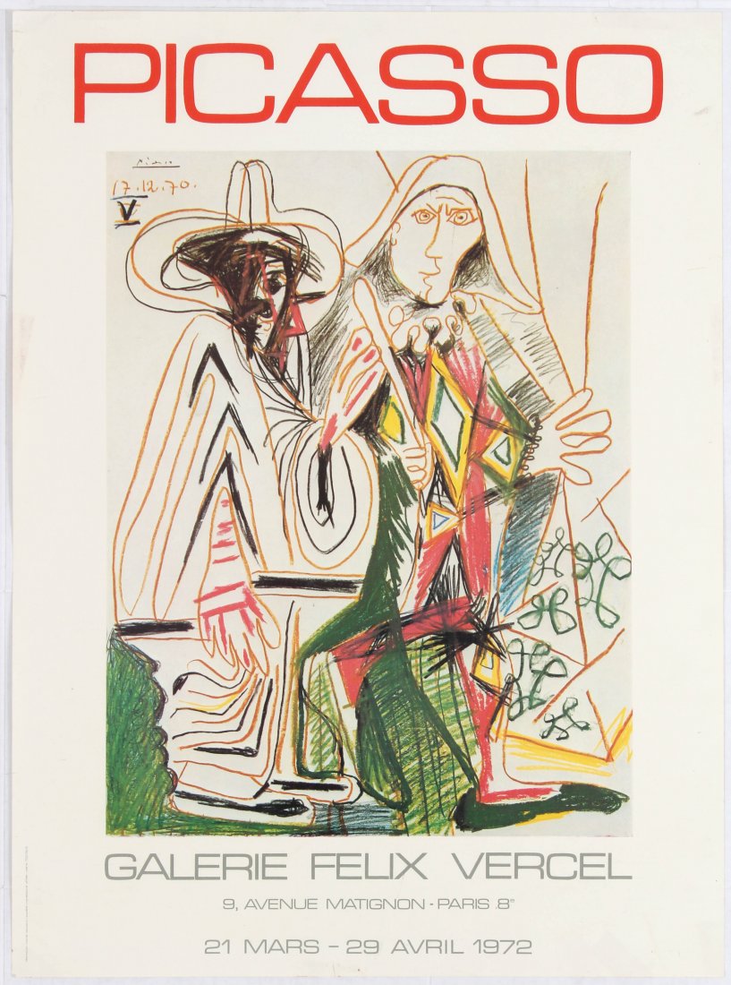 Exhibition Advertising Poster Picasso Gallery Felix (1 of 1)