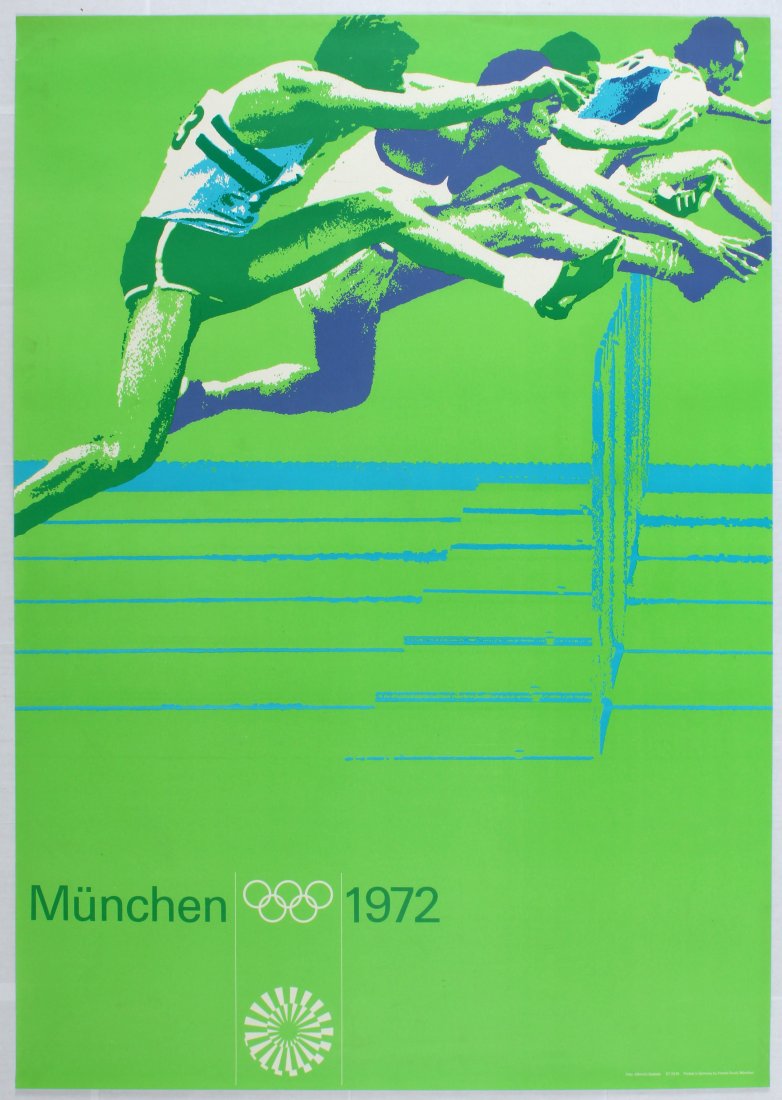 Sport Poster Munich Olympic Games 1972 - Athletics (1 of 1)