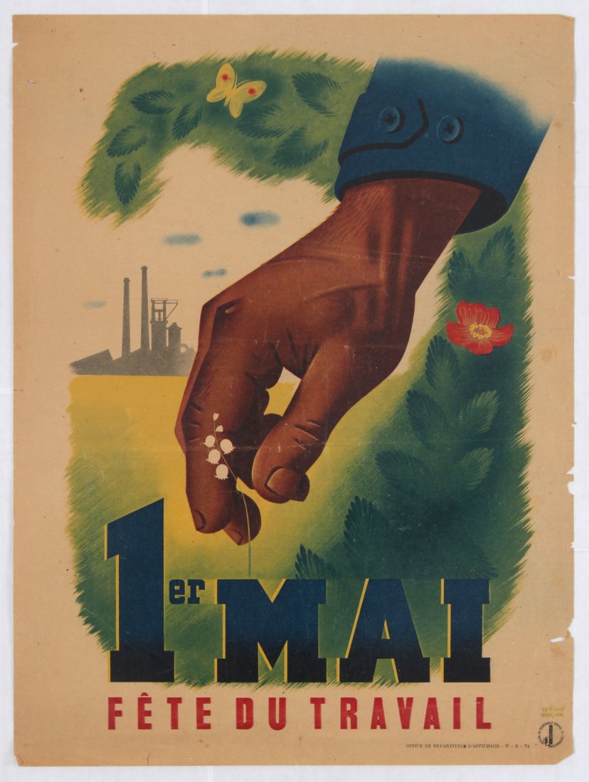 Propaganda poster WWII Vichy Government France (1 of 1)