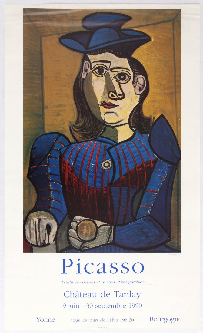 Exhibition Advertising Poster Picasso Paintings (1 of 1)