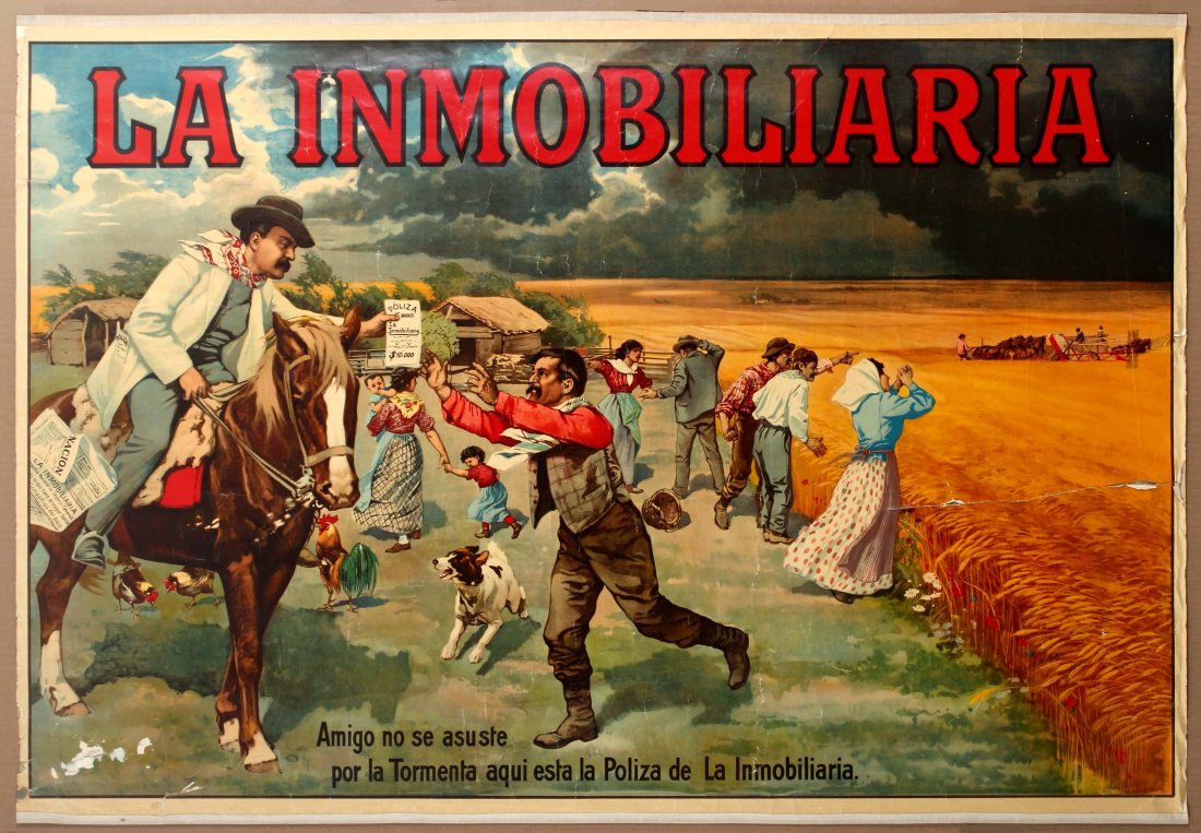 Advertising Poster Insurance Policy Agriculture Spain (1 of 1)