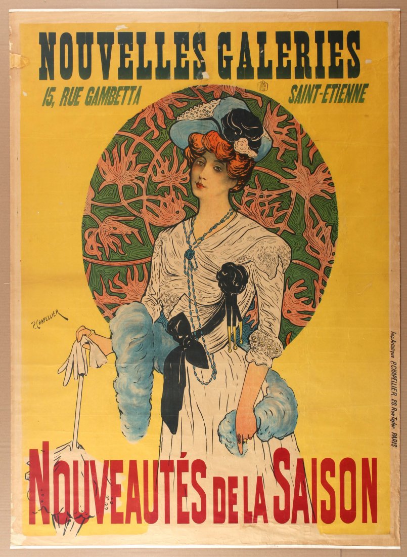 Advertising Poster Department France Belle Epoque (1 of 1)