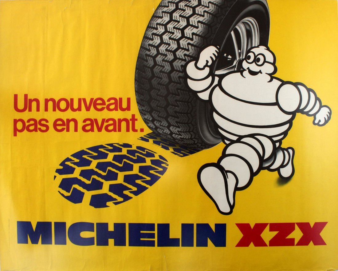 Advertising Poster Michelin Tyres Bibendum (1 of 1)