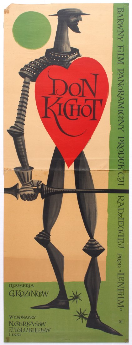 Polish Movie Poster Russia film Don Quixote Grigori (1 of 1)