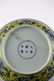 Chinese Porcelain Blue and White Dragon Plate on Yellow - 5