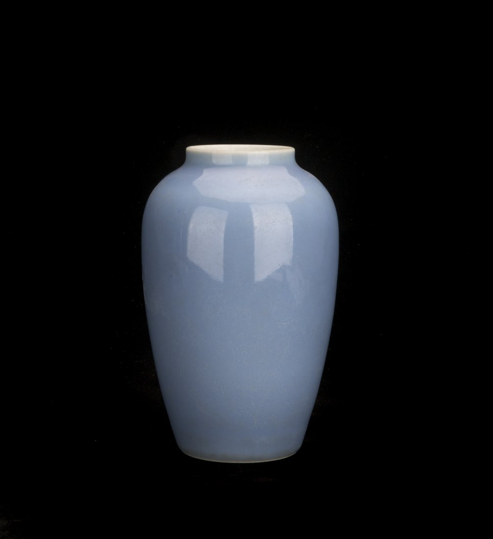 A BLUE GLAZED JAR (1 of 4)