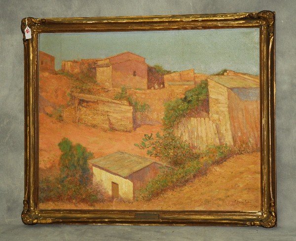 F Nunoz Millon, 20th c. Cordoba, oil on canvas, signed (1 of 3)